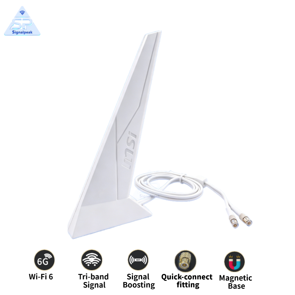 Z890 Wi-Fi 7 Motherboard - Antena Wi-Fi 7 original, receptor de